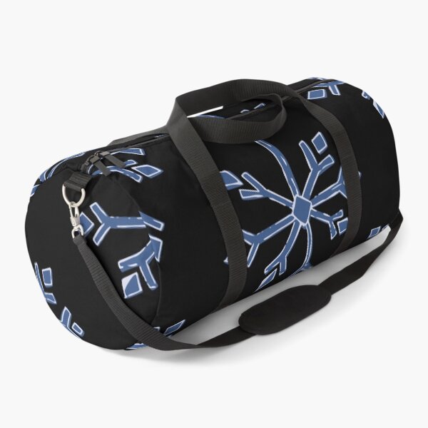 Item preview, Large Blue Snowflake Winter Illustration 1 designed and sold by AngelDawnDesign.