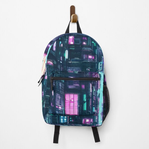 Item preview, Futuristic Cyberpunk City designed and sold by Art-of-AI.