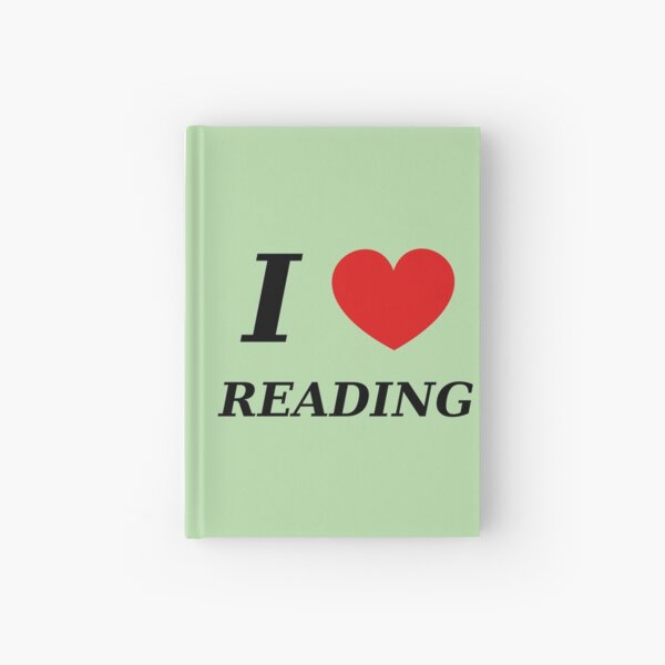 Item preview, I love Reading - I Heart Reading - Black Lettering designed and sold by Grepthor.
