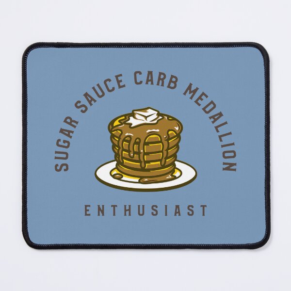 Item preview, Sugar Sauce Carb Medallion Enthusiast Literal Pancake Design designed and sold by IronicBGear.