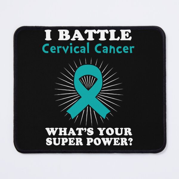Item preview, I Battle Cervical Cancer Funny Cervical Cancer Warrior Gift designed and sold by rechardtee.