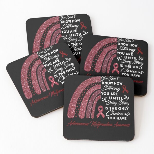 Item preview, You Don't Know How Strong You Are Rainbow Arteriovenous Malformation Awareness designed and sold by Gillosina.