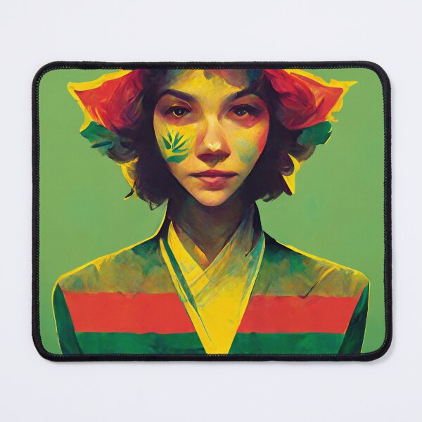 Artikelvorschau, Ganja Girl Painting entworfen und verkauft von Lernst25.