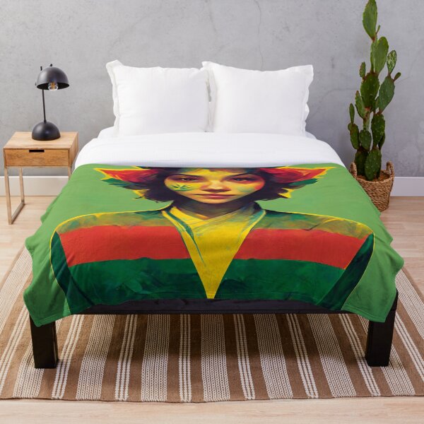 Item preview, Pintura de niña ganja designed and sold by Lernst25.