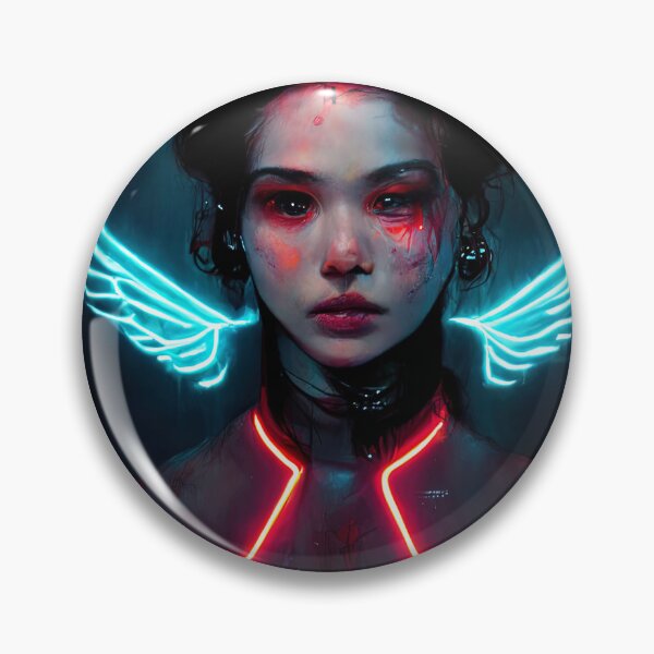 Item preview, Cyberpunk Angel designed and sold by Prilidiarts.