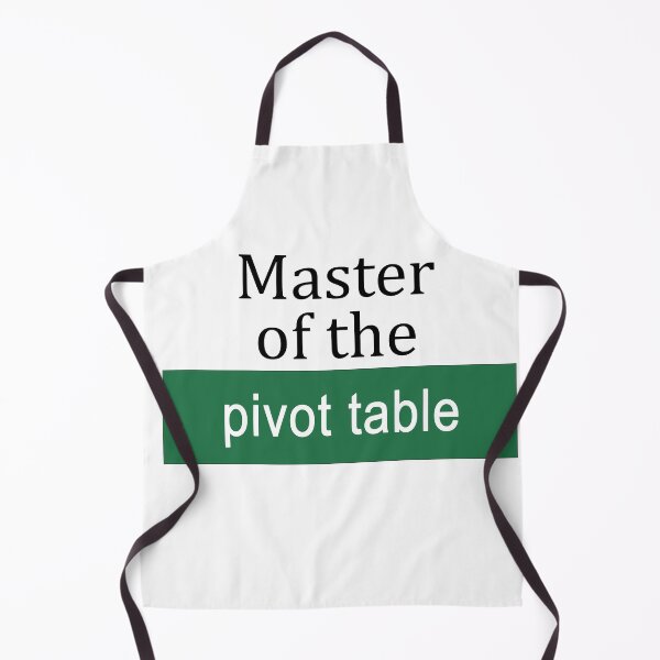 Item preview, Master of the Pivot Table designed and sold by ThePurpleFrog.
