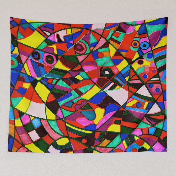 Item preview, Geometric pop designed and sold by Arleen Hanks.