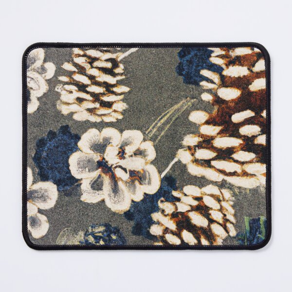 Item preview, Pinecones And Flowers Textile Pattern designed and sold by Zestpond.