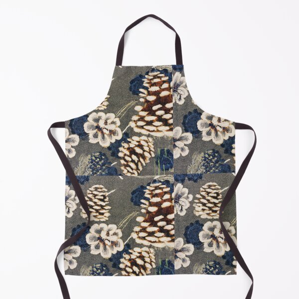 Item preview, Pinecones And Flowers Textile Pattern designed and sold by Zestpond.