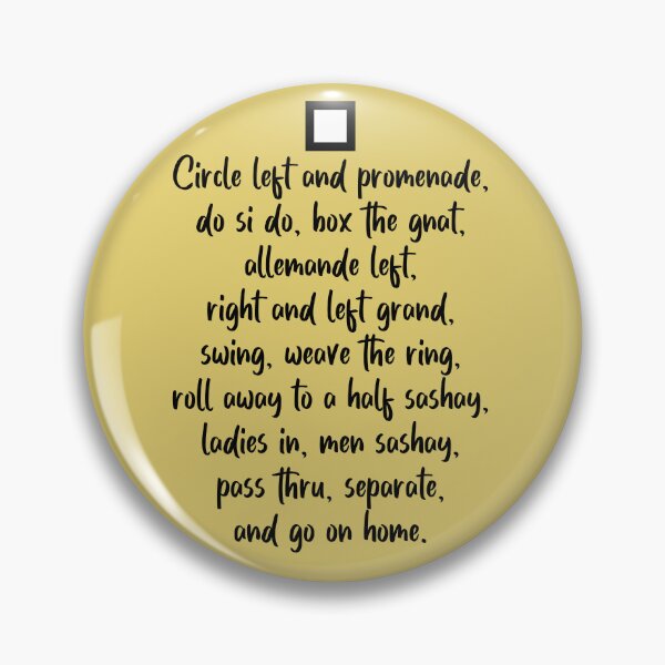 Item preview, Square Dance Calls designed and sold by sandpiperstudio.