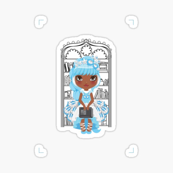 Noa - Book Diva Doll Sticker