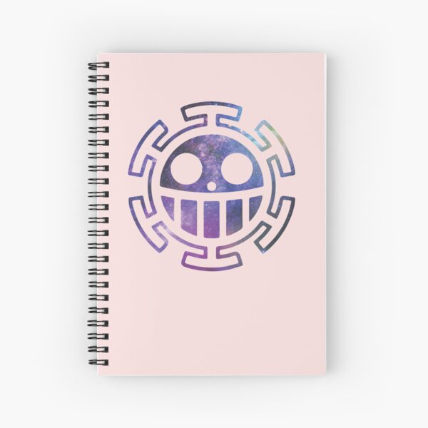 Law Symbol One Piece Anime Spiral Notebook