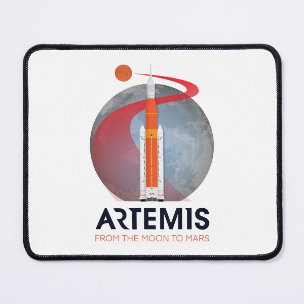 Item preview, Artemis Space Program Fan Art designed and sold by blackdogshop.