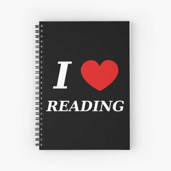 Item preview, I love Reading - I Heart Reading - White Lettering designed and sold by Grepthor.