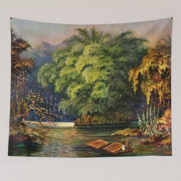 Item preview, Giant Bamboo of Ceylon Ride on the Black River Kalu Ganga-Ernst Haeckel designed and sold by TeeARTHY.