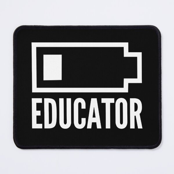 Item preview, Low Battery Teacher - Favorite Teacher Gift, Teacher Humor, Professor Humor, Funny Professor, Funny Teacher, Funny Educator, Educator Humor designed and sold by jadedscientist.