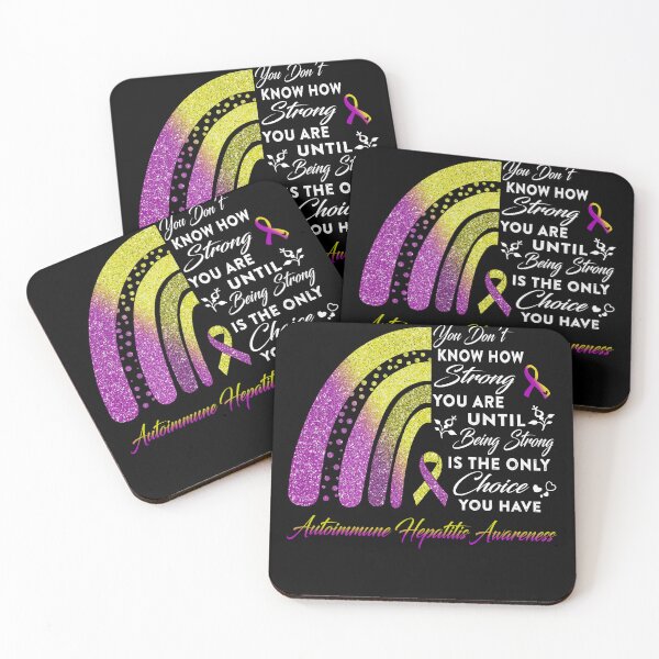 Item preview, You Don't Know How Strong You Are Rainbow Autoimmune Hepatitis Awareness designed and sold by Gillosina.