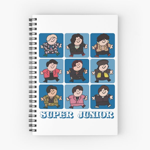 Item preview, Super Junior Mango Grid (Blue) designed and sold by MidnightKiryus.
