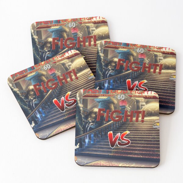 Item preview, Fast Food Fights (Stairway Tumble) designed and sold by OutlandishStash.