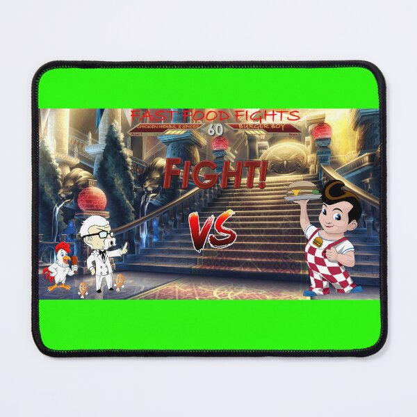 Item preview, Fast Food Fights (Stairway Tumble) designed and sold by OutlandishStash.