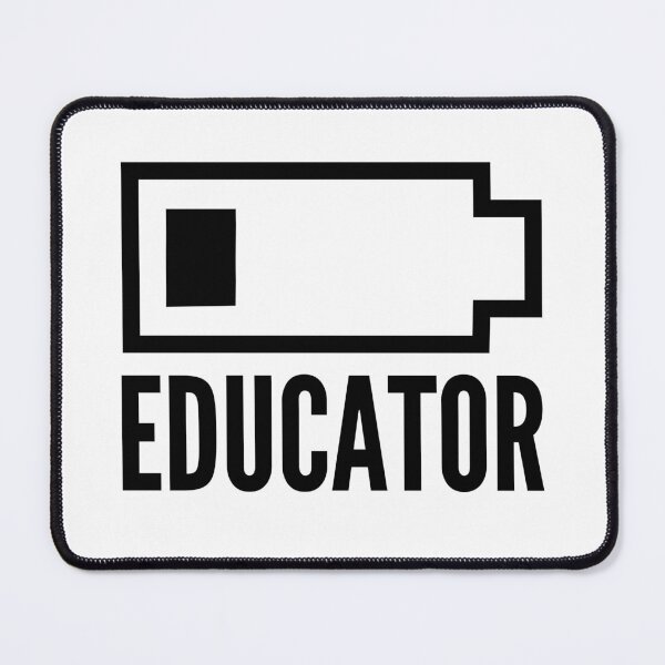 Item preview, Low Battery Educator - Teacher Humor, Favorite Teacher Gift, Professor Humor, Funny Professor, Funny Teacher, Funny Educator, Educator Humor designed and sold by jadedscientist.