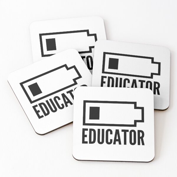 Item preview, Low Battery Educator - Teacher Humor, Favorite Teacher Gift, Professor Humor, Funny Professor, Funny Teacher, Funny Educator, Educator Humor designed and sold by jadedscientist.