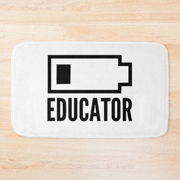 Item preview, Low Battery Educator - Teacher Humor, Favorite Teacher Gift, Professor Humor, Funny Professor, Funny Teacher, Funny Educator, Educator Humor designed and sold by jadedscientist.