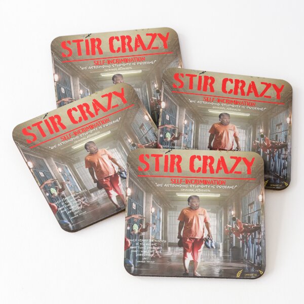 Item preview, Stir Crazy / Self-Incrimination designed and sold by OutlandishStash.