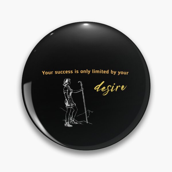 Item preview,  Inspirational Your Success Is Only Limited By Your Desire | Dark Background designed and sold by embaarc.