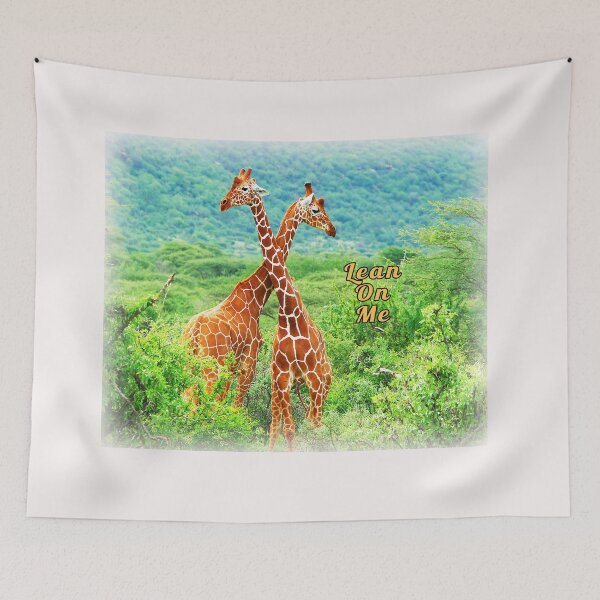Item preview, Lean On Me Giraffe designed and sold by ORTHODX.