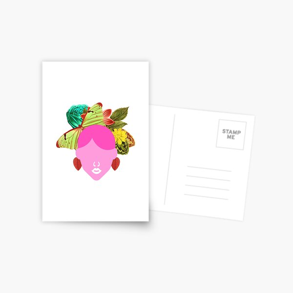 Pink Sorority Sister Postcard