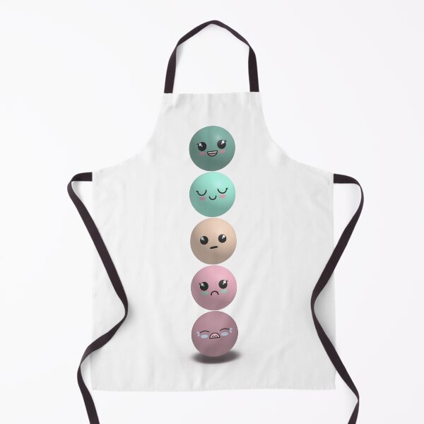 Item preview, Cute Kawaii style emoji mood scale for rating happy to sad designed and sold by Hollyharry.