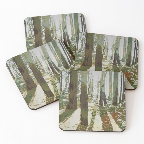 Item preview, Long Fir Shadows designed and sold by JennyArmitage.