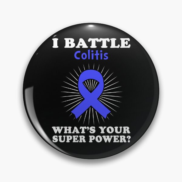 Item preview, I Battle Colitis Funny Colitis Warrior Gift designed and sold by rechardtee.