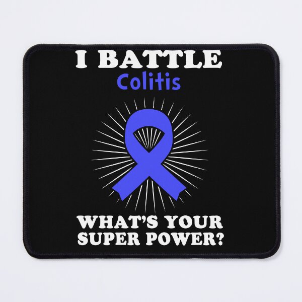 Item preview, I Battle Colitis Funny Colitis Warrior Gift designed and sold by rechardtee.