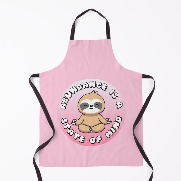 Item preview, Abundance Is A State Of Mind Meditating Sloth designed and sold by everything4eva.