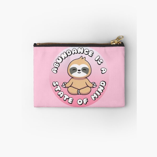 Item preview, Abundance Is A State Of Mind Meditating Sloth designed and sold by everything4eva.
