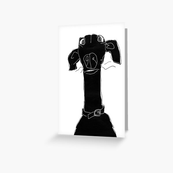 neck Greeting Card