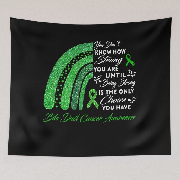 Item preview, You Don't Know How Strong You Are Rainbow Bile Duct Cancer Awareness designed and sold by Gillosina.