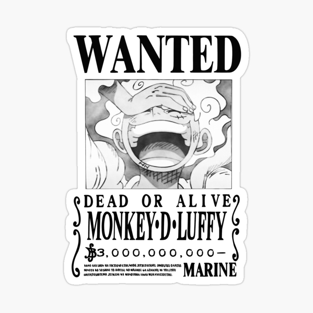 Coloriage Wanted Poster Of Luffy One Piece By Charitysmith Dessin One Piece  à imprimer