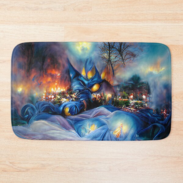 Item preview, Blue Sheets of Fire designed and sold by AbstractlyArt.