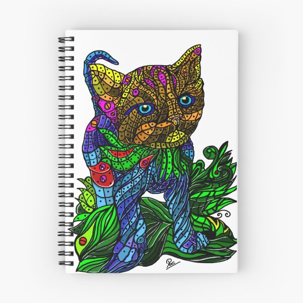 Item preview, Kitten Mime Affectionate Loving Calm and Colorful designed and sold by AriArt78.