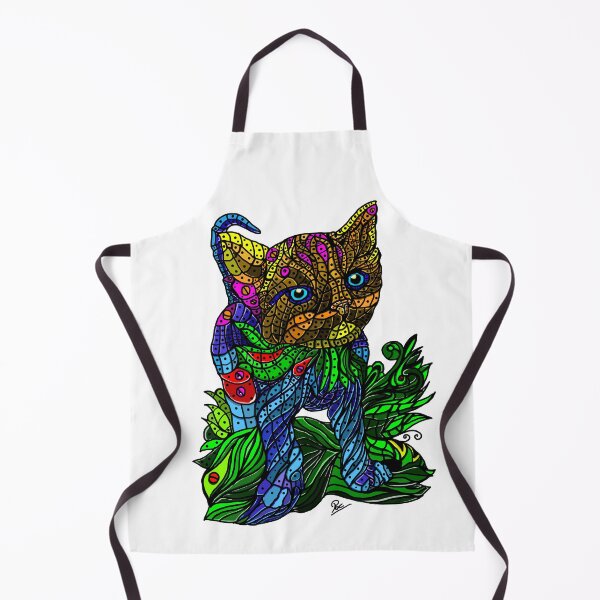 Item preview, Kitten Mime Affectionate Loving Calm and Colorful designed and sold by AriArt78.