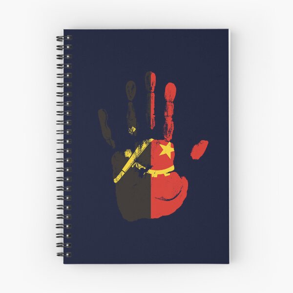 Item preview, Hand Angola Flag Palm designed and sold by rafaeltto.
