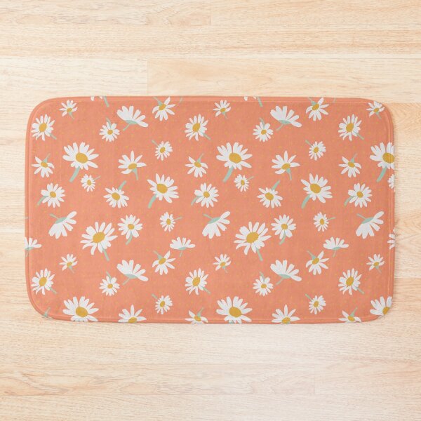 Item preview, Pink Stem Daisy Floral Print designed and sold by StudioPosies.