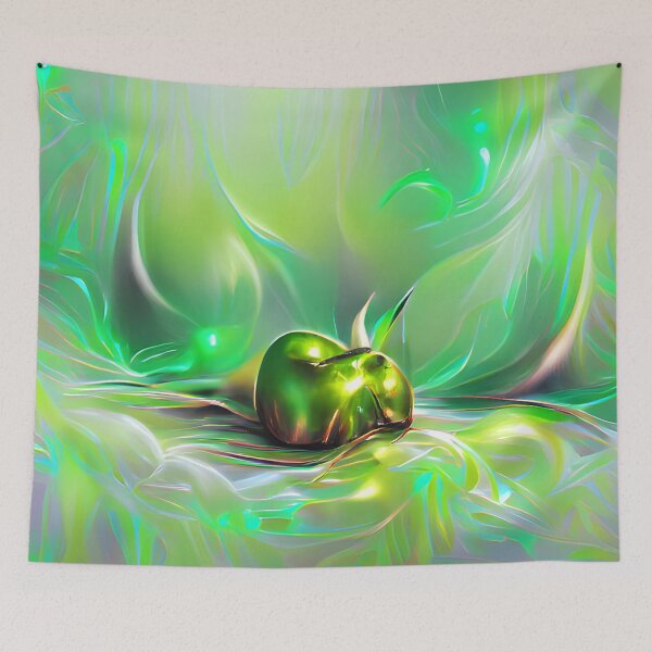 Item preview, The Green Apple designed and sold by AbstractlyArt.