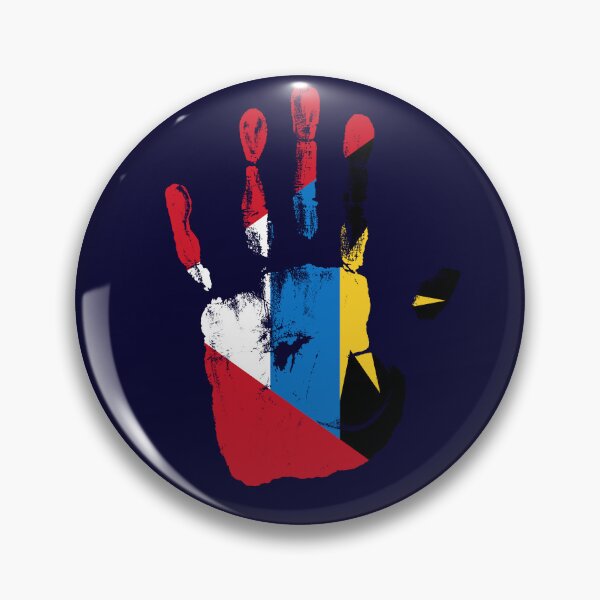 Item preview, Hand Antigua Barbuda Flag Palm designed and sold by rafaeltto.