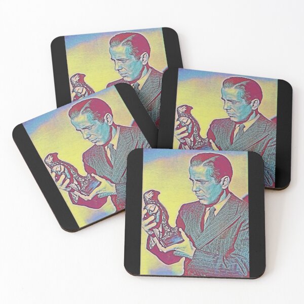 Item preview, Gifts For Movie Fan Maltese Falcon Retro Wave designed and sold by MakenaMiller.