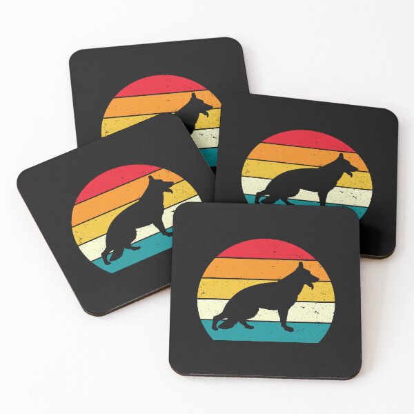 Item preview, German Shepherd - Retro, Vintage Style designed and sold by EstelleStar.