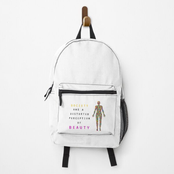Item preview, Feminism Society Has A Distorted Perception Of Beauty | Light Background designed and sold by embaarc.